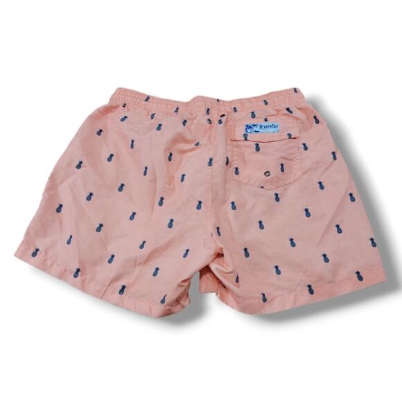 Trunks Surf & Swim Co. Shorts Size XL W32"xL5.5" Swimwear Swim Shorts Pineapple - Picture 3 of 7